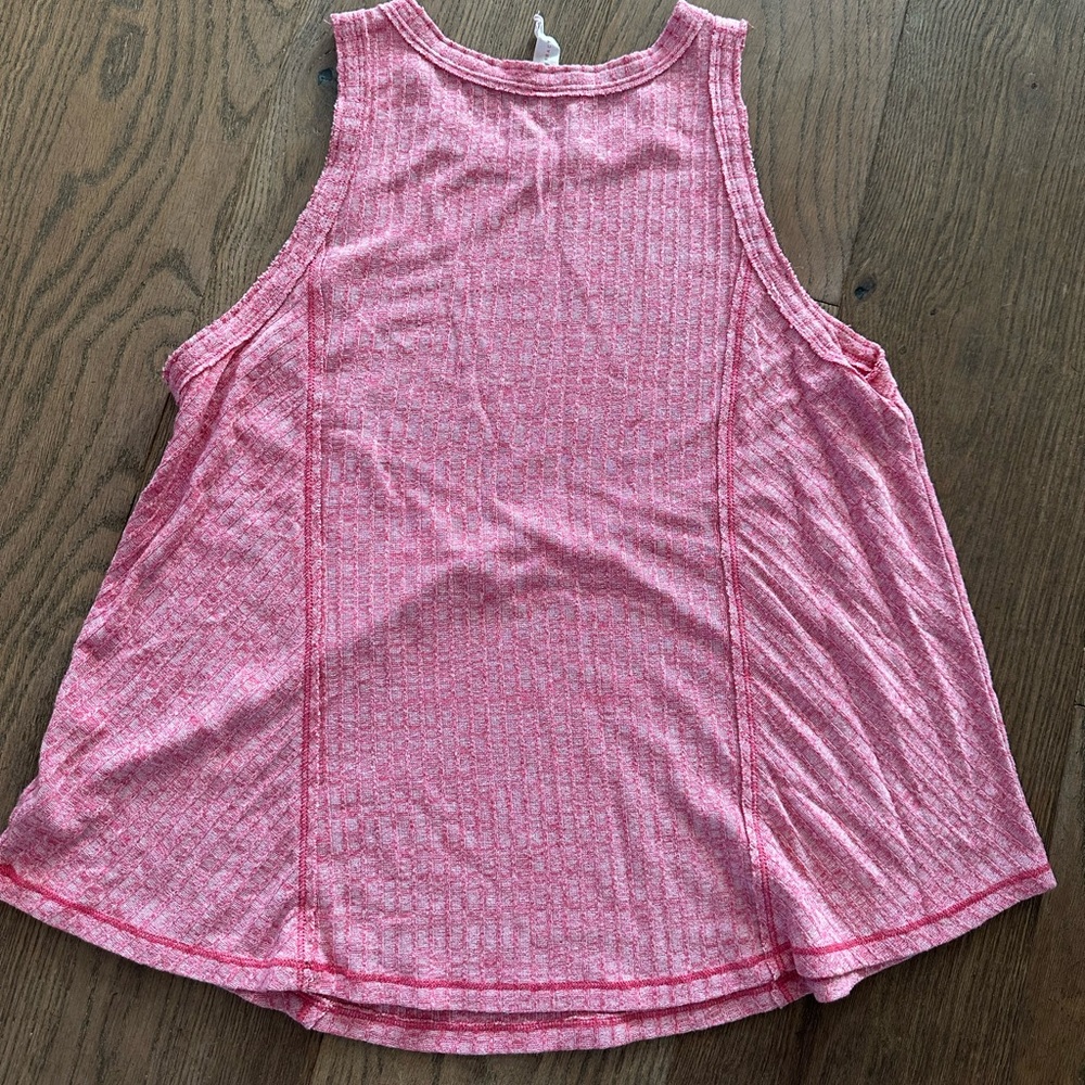 Anthropologie Daily Practice Pink Swing Top - Picture 2 of 3